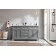 preview thumbnail 73 of 91, South Bay 37" Bathroom Vanity 61 - Grey