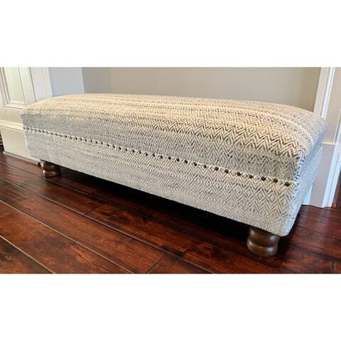 HERAT ORIENTAL Handmade Upholstered Bench