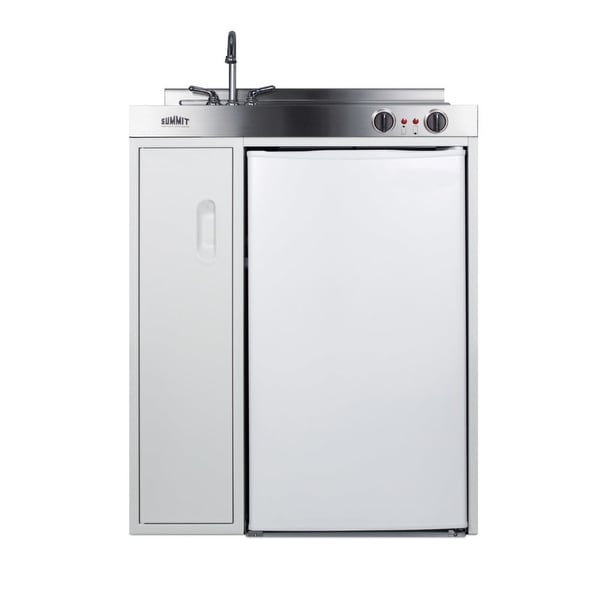 Summit C30el 30 Inch Wide All In One Kitchen Unit Summit C30el 30 Inch Wide All In One Kitchen Unit Refrigerator Freezer