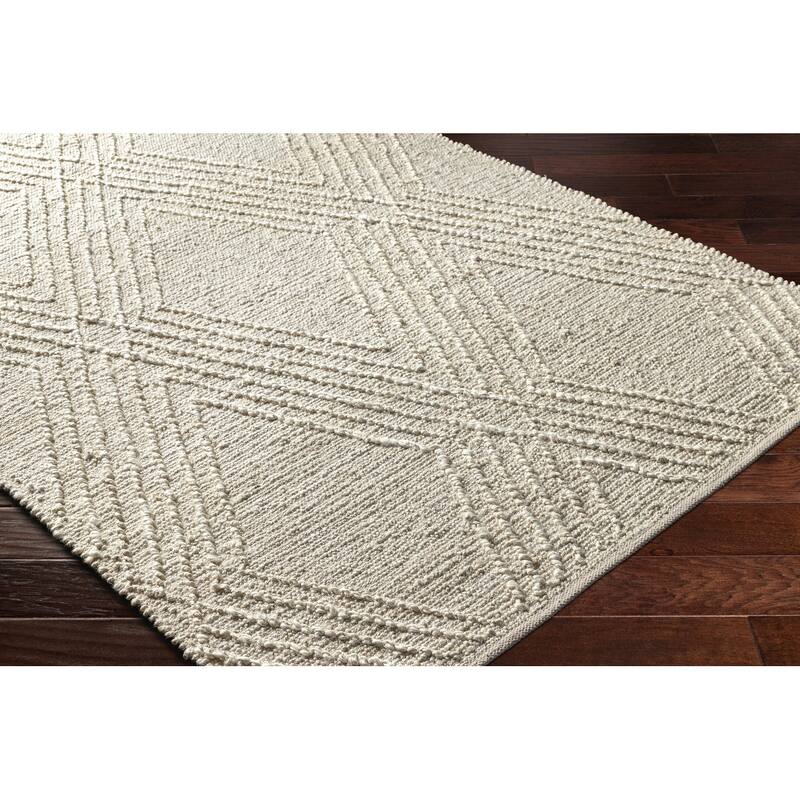 Senti Handmade Mod Farmhouse Jute Area Rug