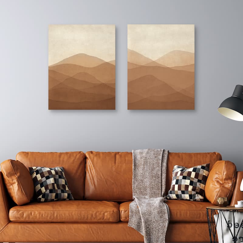 Ethereal Outlook, Ethereal Panorama by Belle Poesia Canvas Art Prints