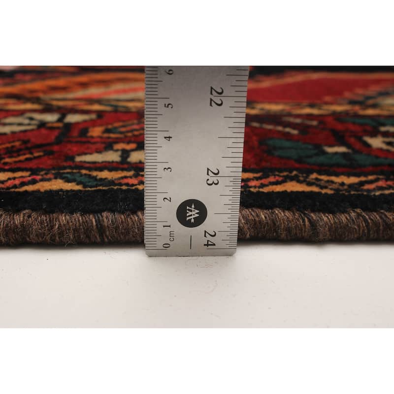 ECARPETGALLERY Hand-knotted Konya Anatolian Red Wool Rug - 4'11 x 9'0