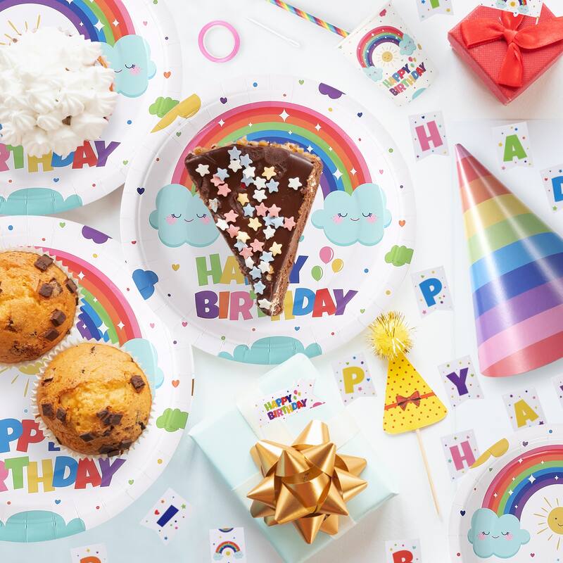 151 Pcs Birthday Tableware Set Serve 25