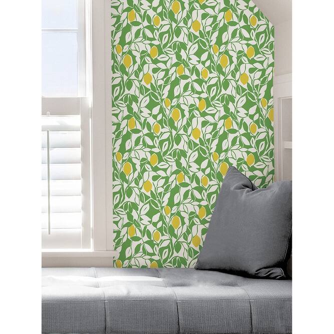 NuWallpaper Green Meyer Peel & Stick Wallpaper