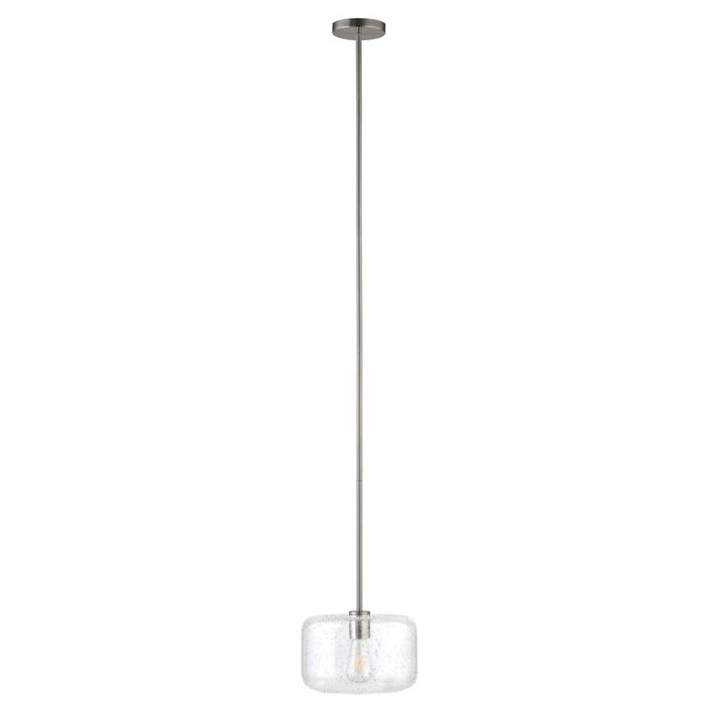 Channing 11" Wide Pendant with Glass Shade