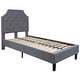 preview thumbnail 61 of 121, Tufted Platform Bed with 10 Inch Pocket Spring Mattress