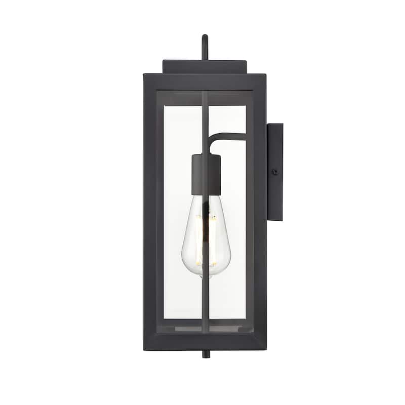 Millennium Lighting Gallatin 1 Light Outdoor Wall Sconce in Textured Black