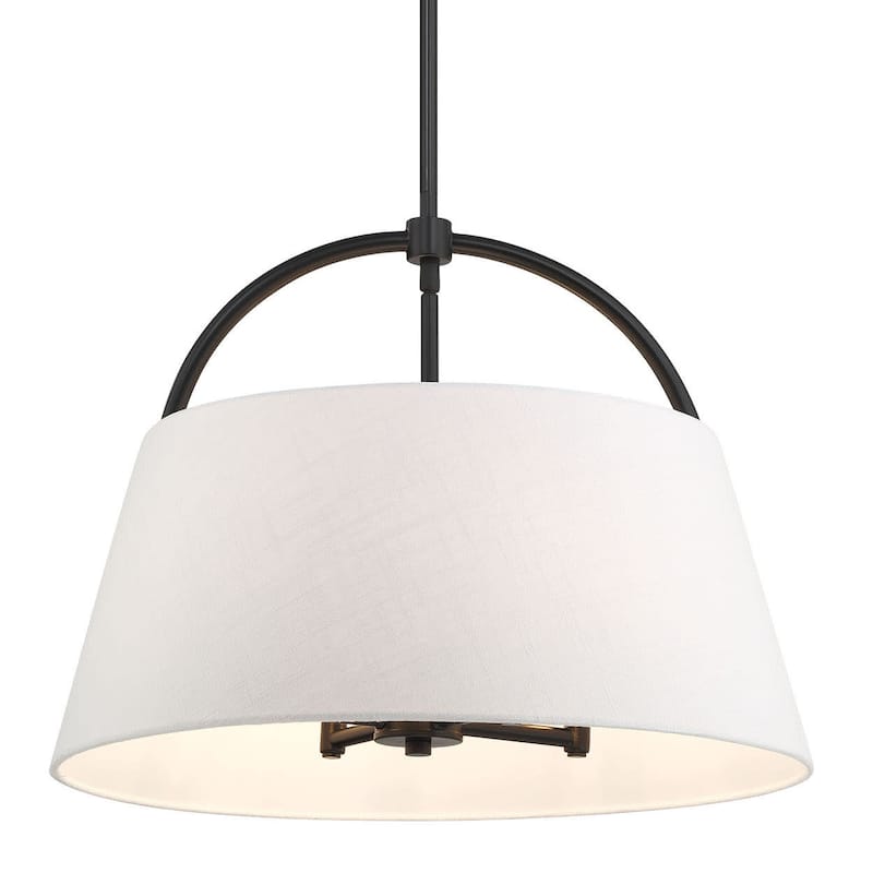 Minka Lavery 5396 Headington 4 Light 24" Wide Chandelier - Coal