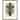 Cross Of Jesus Christ Circa 1910 Wood Framed Wall Art Print