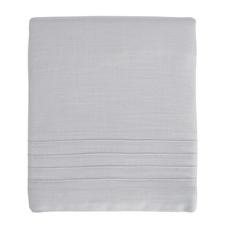 Hello Spud Shore Lines Pin Tuck Crib Skirt - 51" x 26" +15" Drop