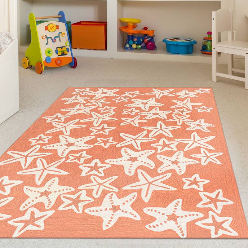 Liora Manne Capri Starfish Indoor/Outdoor Rug