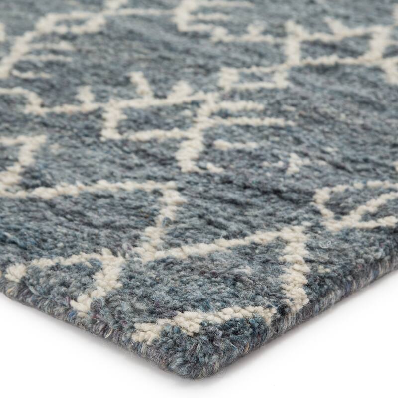 Tashi Hand-Knotted Trellis Area Rug