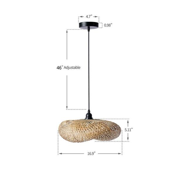 SereneWhisper Handcrafted Braidwork Wicker Creations/Woven Lighting ...