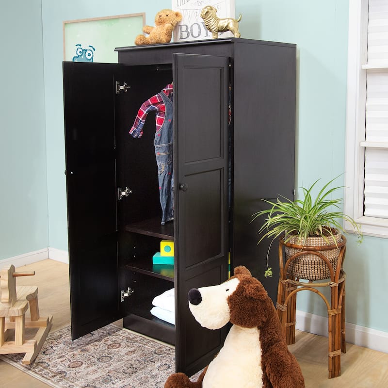 Concepts in Wood Armoire Wardrobe Closet, 5 ft Tall