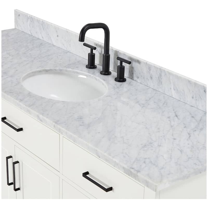 Ariel T067SCW2OVO Hepburn 67" Free Standing Single Oval Basin Vanity