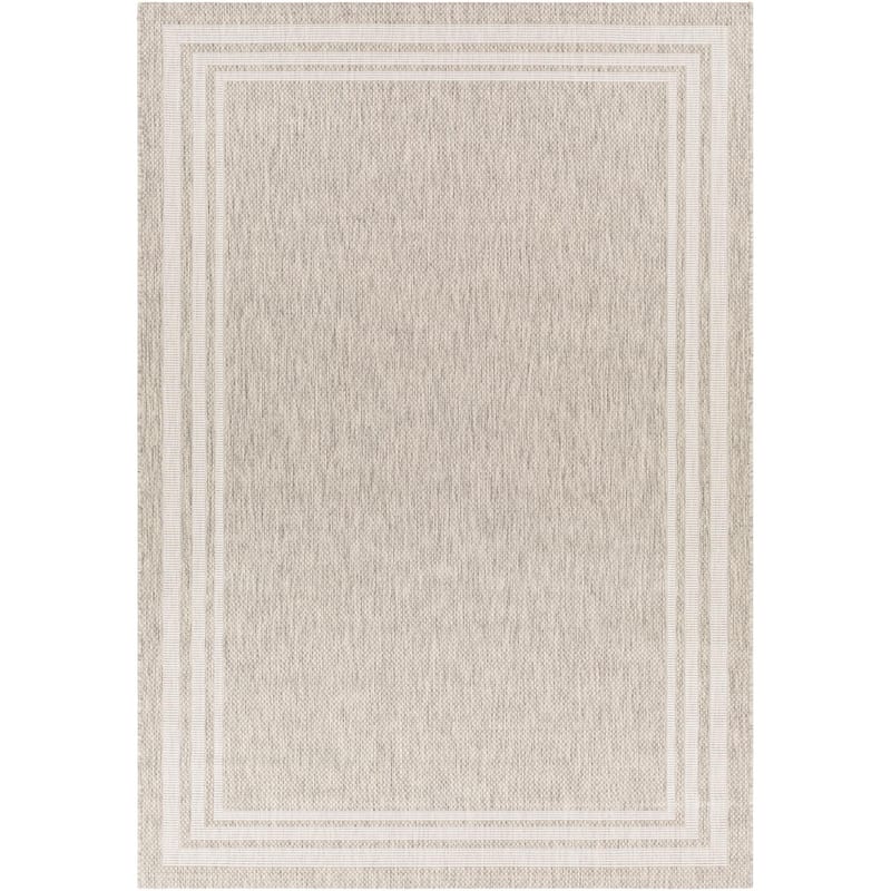 Livabliss Eagean Updated Traditional Stripe Indoor / OutdoorArea Rug