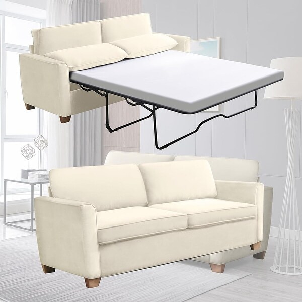 Mixoy Modern Pull Out Sofa Bed Velvet Sleeper Loveseat Couch Bed On Sale Bed Bath Beyond 36883817