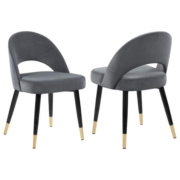 slide 2 of 3, Lindsey Upholstered Dining Side Chair (Set of 2)