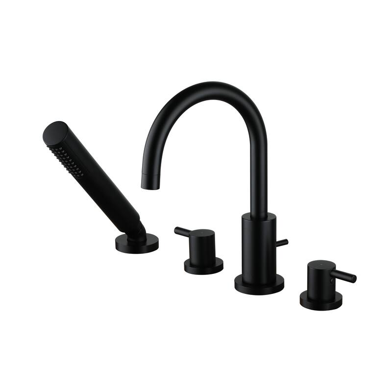 Single-Handle Deck-Mount Roman Tub Faucet