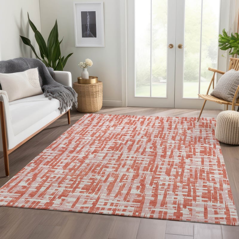 Premium Washable Super Soft Abstract Weave Mayfield Rug