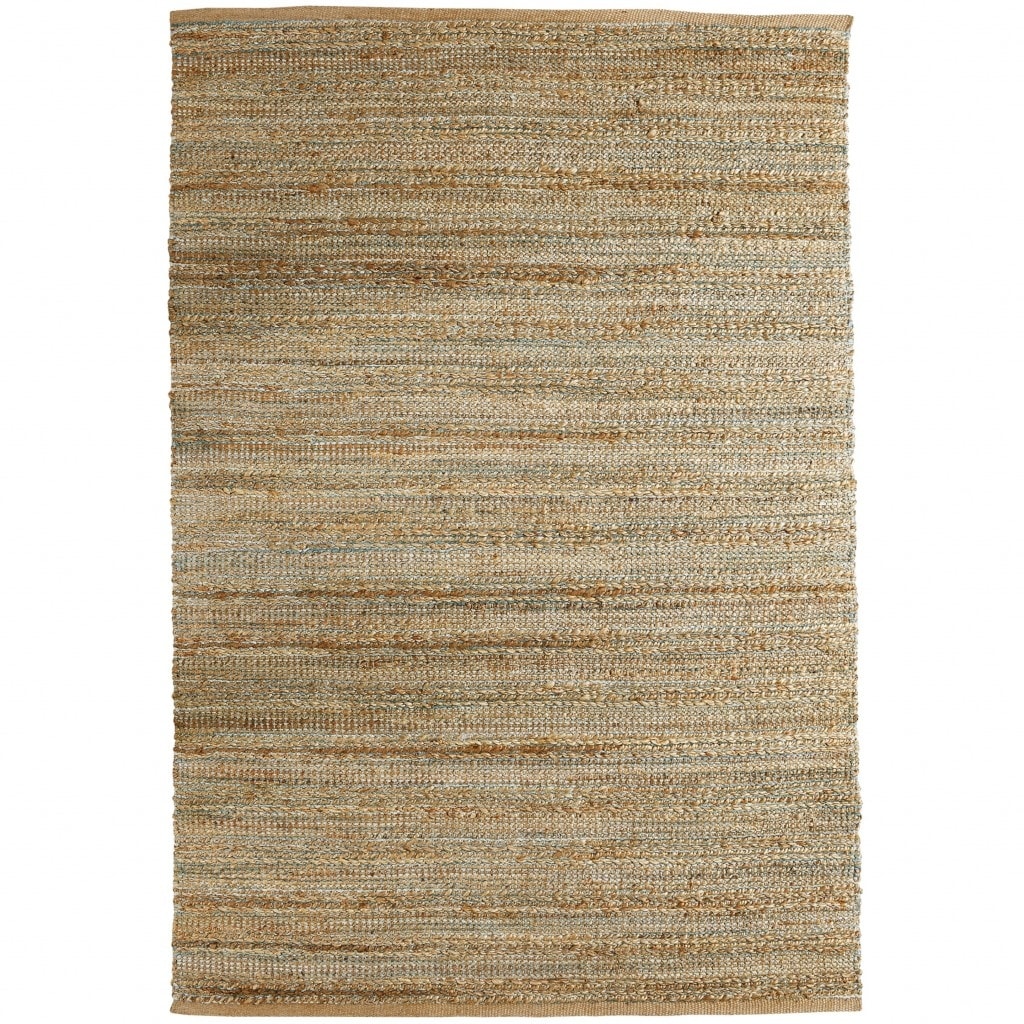 Handmade Braided Cotton Jute Multi-Color Country Area Rugs