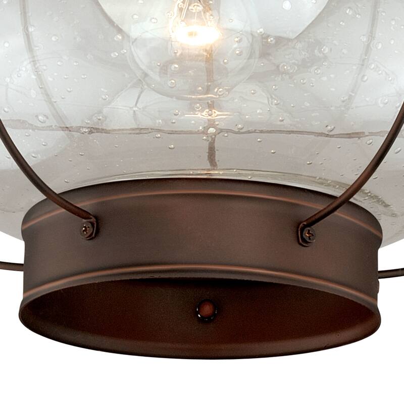 Vaxcel Lighting Chatham 1 Light Semi-Flush Mount Outdoor Ceiling