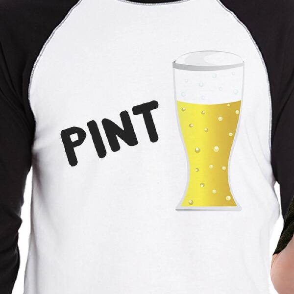Shop Pint Beer Half Pint Milk Dad Baby Matching Clothes Graphic