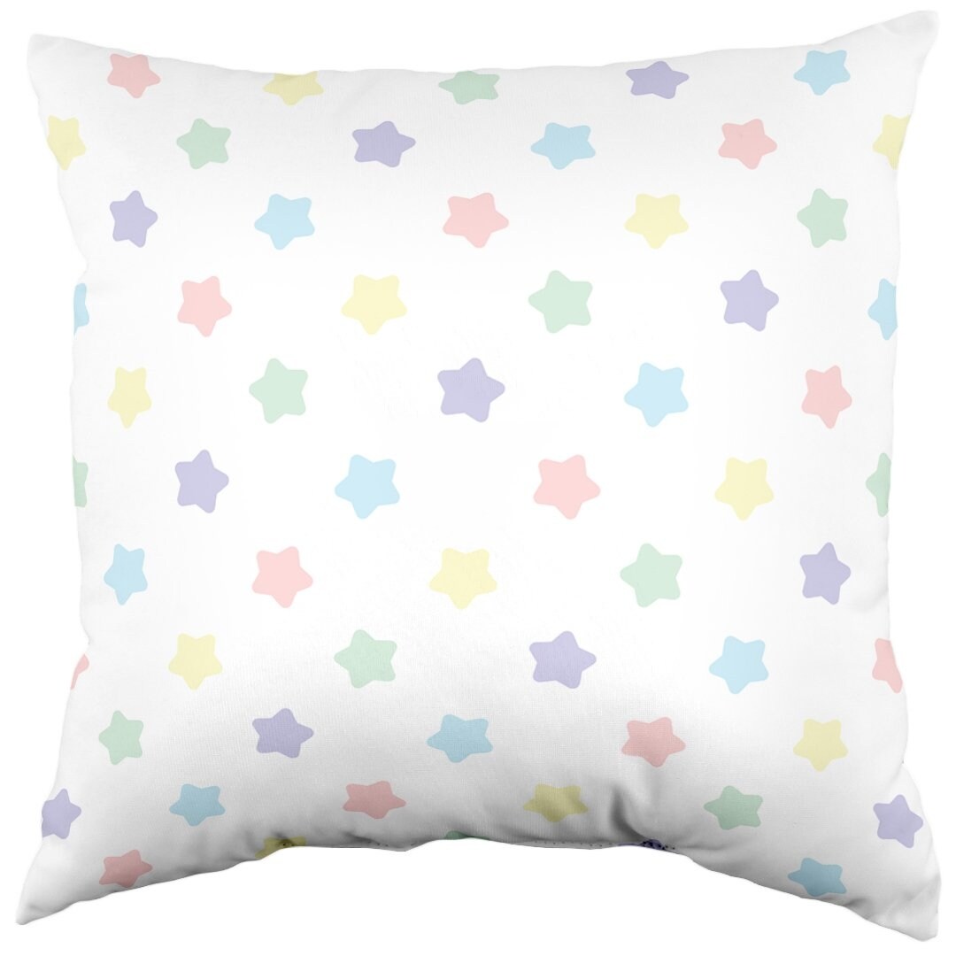 Pastel Stars Double Sided Pillow-image