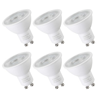 MR16 GU10 LED Bulbs Dimmable 50W Equivalent 500 Lumens 120V 3000K 6 Pack On Sale Bed Bath Beyond 28881625