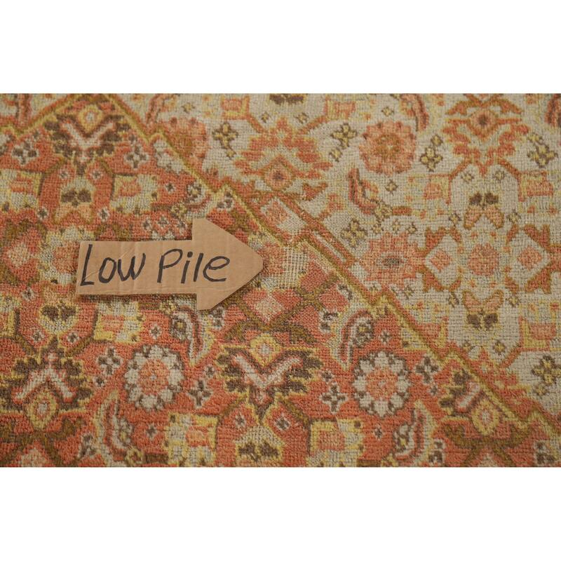 Vegetable Dye Tabriz Persian Area Rug Handmade Oriental Wool Carpet - 9'8"x 13'0"