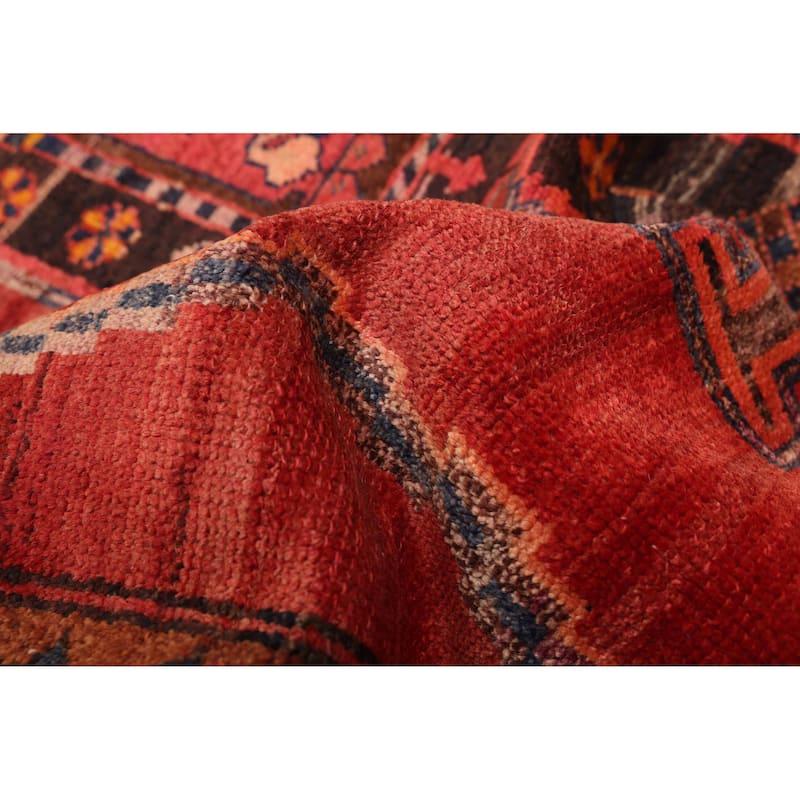 ECARPETGALLERY Hand-knotted Konya Anatolian Red Wool Rug - 4'3 x 7'10