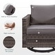preview thumbnail 26 of 104, Gymojoy Outdoor Fire Pit Conversation Set, Patio Furniture with Cushions