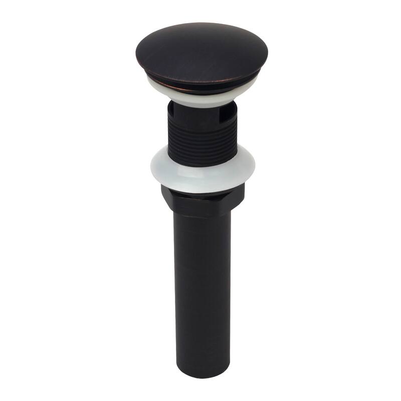 Pop-up Bathroom Sink Drain With Overflow - Oil Rubbed Bronze