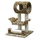 28-inch Leopard Print Cat Tree with Scratching Posts - Bed Bath ...