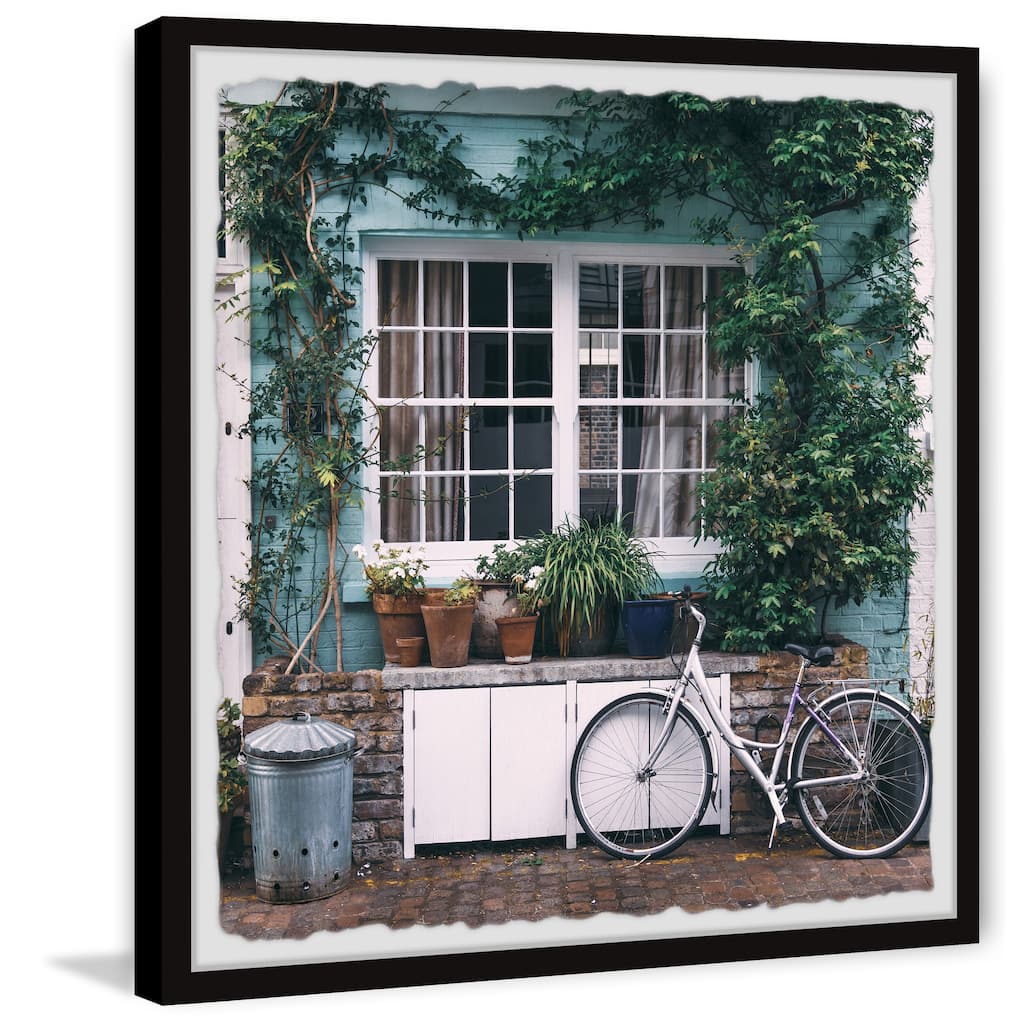 'Window Vines' Framed Painting Print