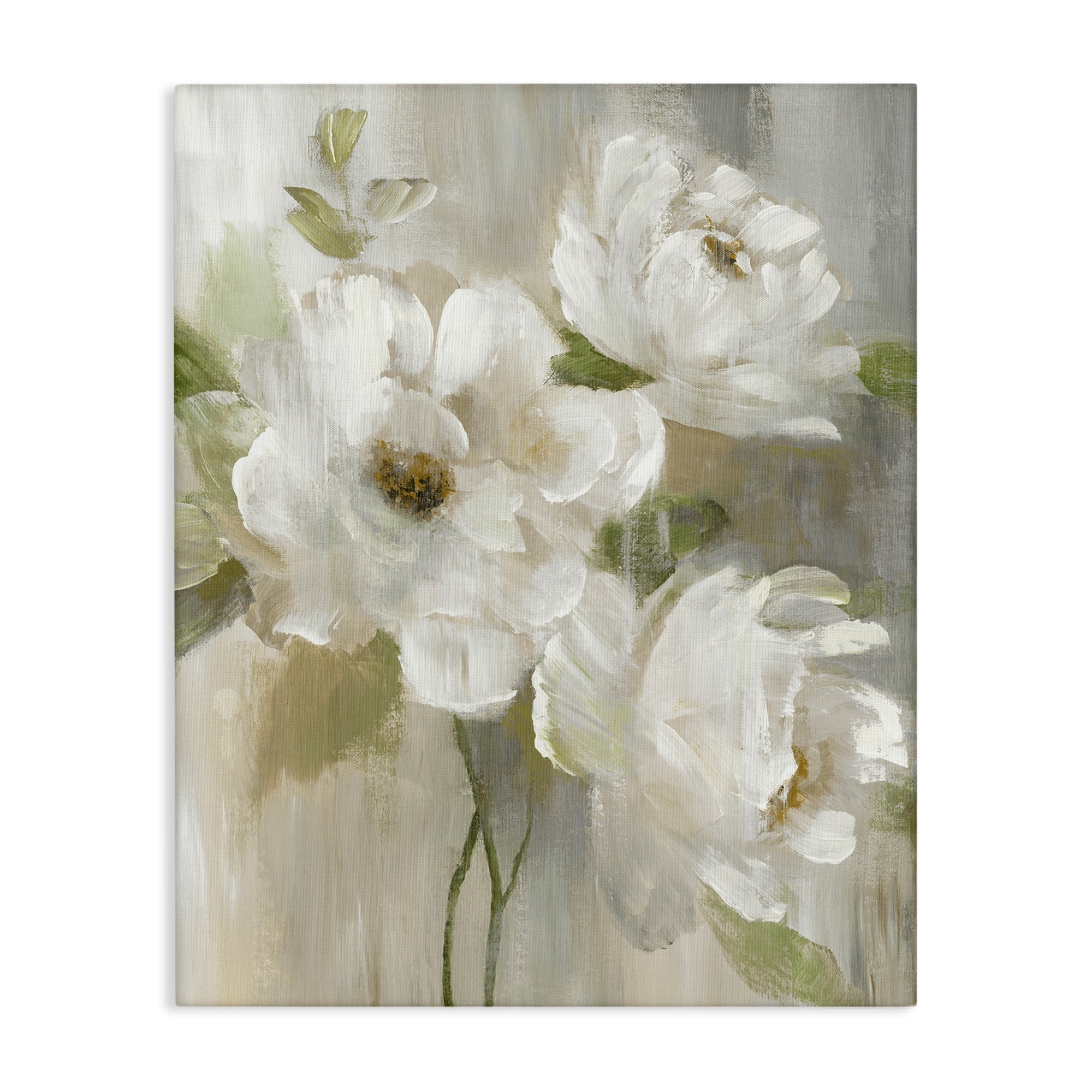 Stupell Subtle Magnolia Blossoms Canvas Wall Art Design By Nan