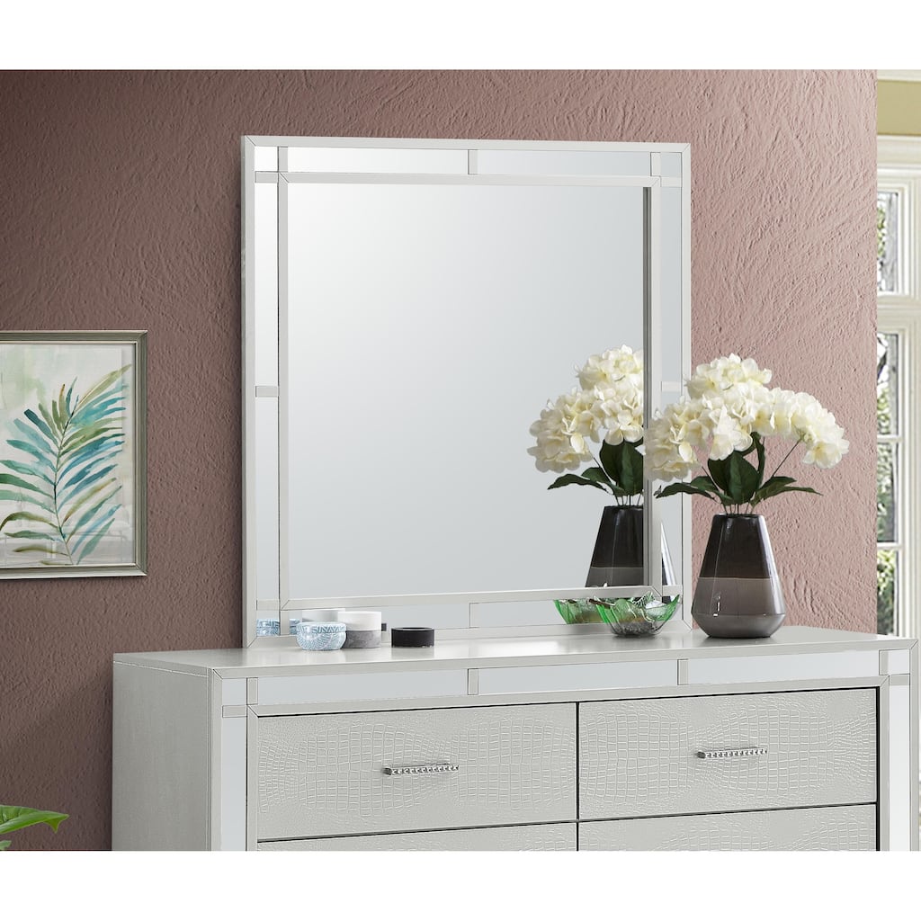 GDF Studio - Madison Contemporary Mirror with LED Light