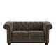 preview thumbnail 18 of 19, Knightsbridge Tufted Chesterfield Loveseat by iNSPIRE Q Artisan