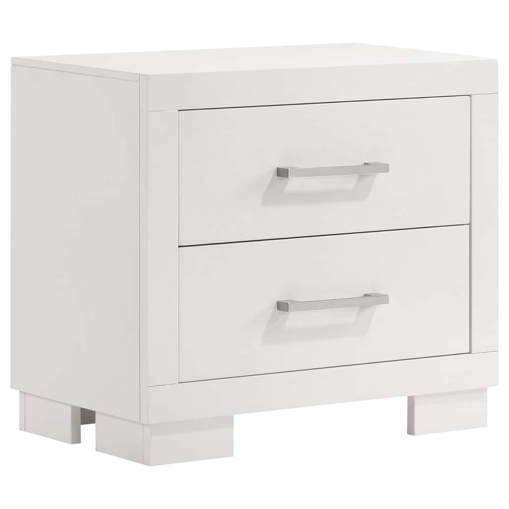 Jessica Contemporary 2-drawer Nightstand