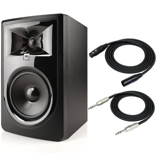 Shop Black Friday Deals On Jbl 305p Mkii Powered 5 Two Way Studio Monitor With Xlr And 1 4 Trs Cable Overstock 26421397
