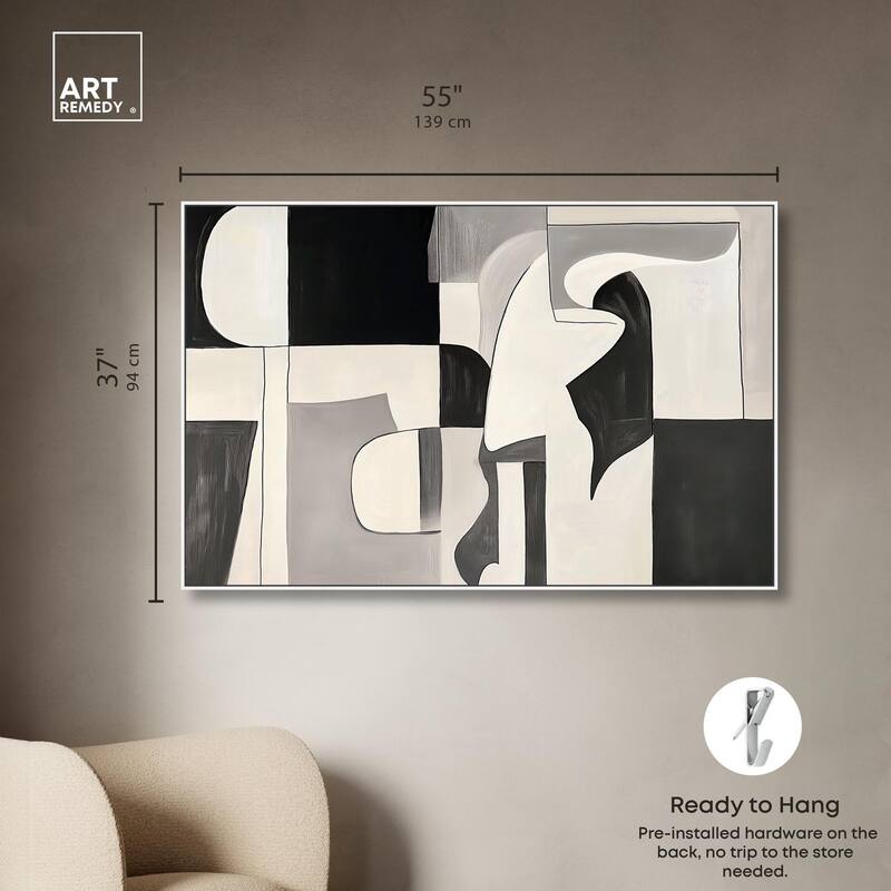 Shadow Play II Canvas by Art Remedy