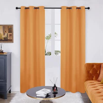 Deconovo Solid 42 Width Curtain Panel (1 Panel)