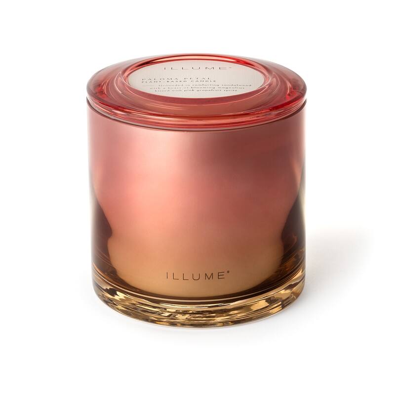 ILLUME Beautifully Done Paloma Petal Candle - Statement Glass