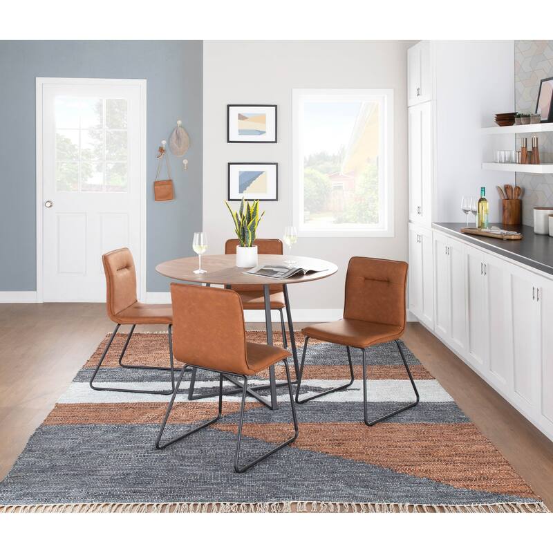 Carbon Loft Lyonne Industrial Dining Chair (Set of 2) - N/A