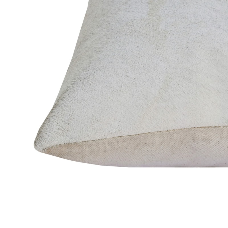 Ivory Lumbar Throw Pillow