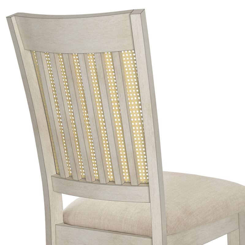 Plaga Cane Accent 3-Piece Dining Set by iNSPIRE Q Classic