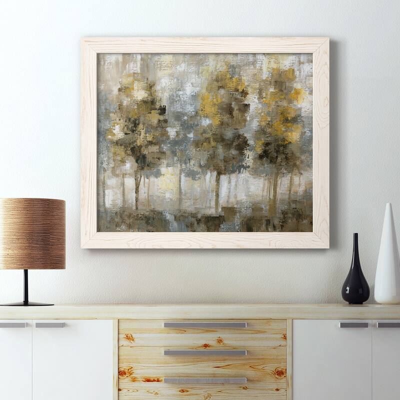 Linen Trees-Premium Framed Canvas - Ready to Hang