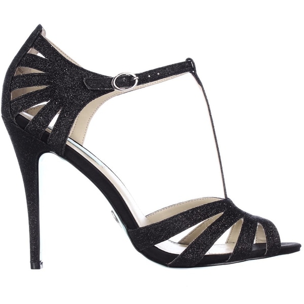 blue by betsey johnson tee glitter dress sandals