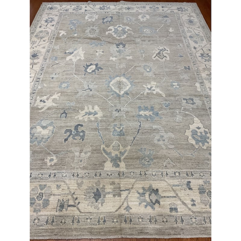 HERAT ORIENTAL Handmade Oushak Wool Rug - 8'9" x 11'10"