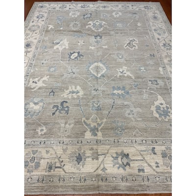 HERAT ORIENTAL Handmade Oushak Wool Rug - 8'9" x 11'10"